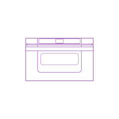 Fixtures Microwave Sharp Easy Open Microwave Drawer Oven Vinyl Svg File, Free Vectors File